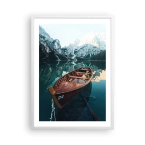 Plagát v bielom ráme - Ako namaľované na skle - 50x70 cm