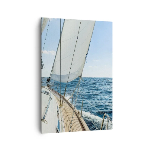 Obraz na plátne - Ahoj, dobrodružstvo - 70x100 cm