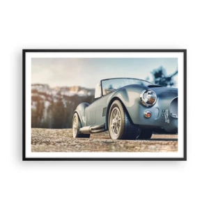 Plagát v čiernom ráme - Pretože na štýle záleží - 91x61 cm