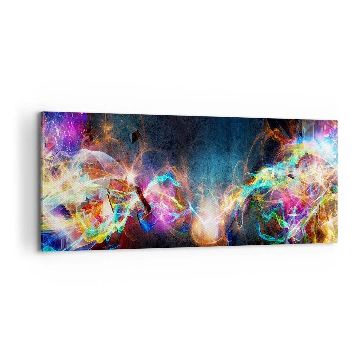 Obraz na plátne - Radostne proti tme - 100x40 cm