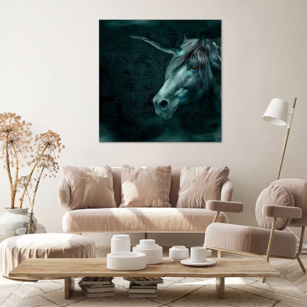 Obraz na plátne - V rozprávkovom lese - 70x70 cm