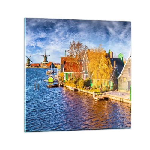 Obraz na skle - Od storočí bez zmien - 60x60 cm