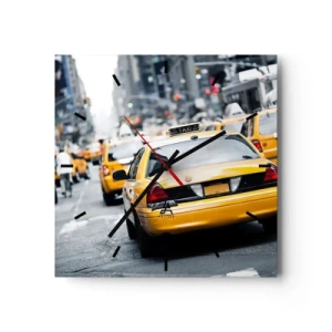 Nástenné hodiny - Iba v tomto meste - 30x30 cm