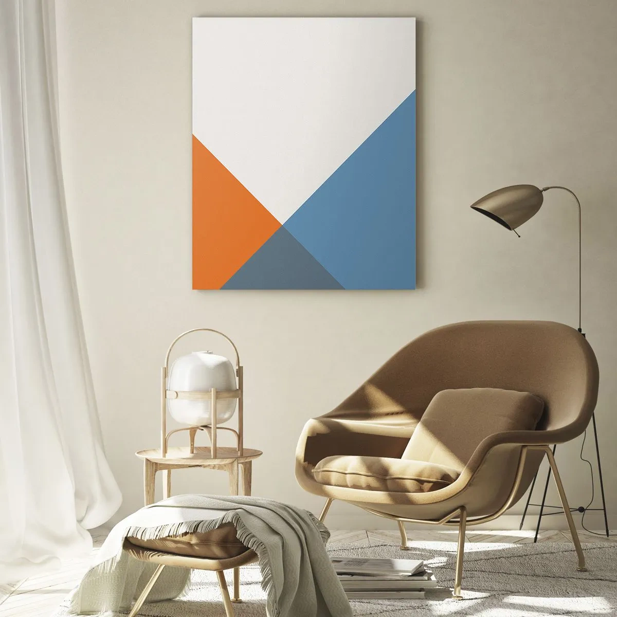 Obraz na skle - Pod uhlom… - 50x70 cm