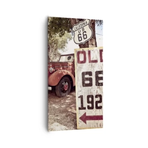 Obraz na plátne - Legenda americkej provincie - 65x120 cm