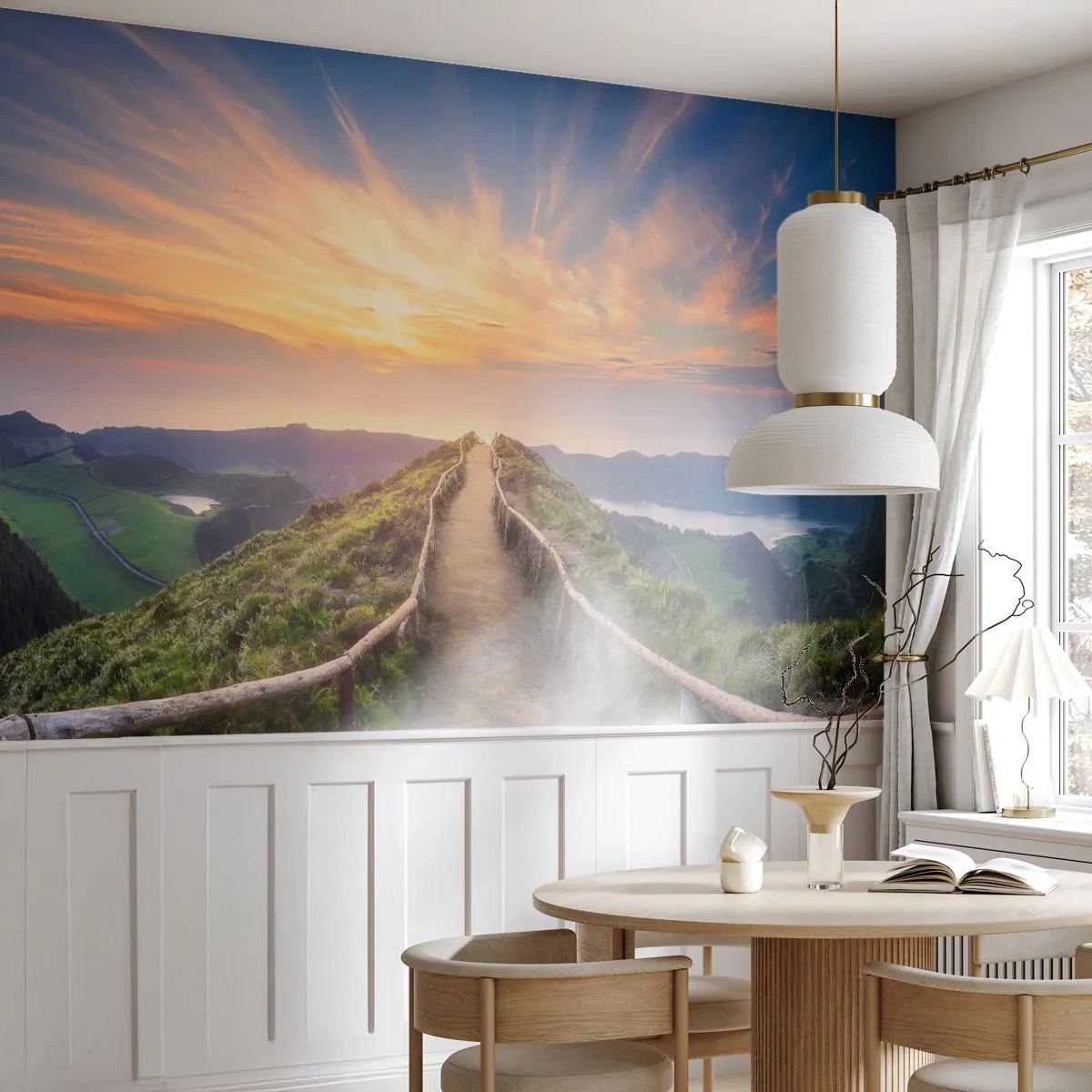 Fototapeta Premium Sand - Blízko neba - Horská krajina, Príroda, Západ slnka - 100x70 cm