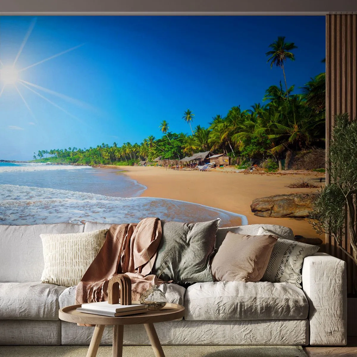 Fototapeta Standard Eco - Exotické miesto pre teba - Krajina, More, Rajská pláž - 450x315 cm