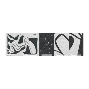 Vzorka Fototapeta Standard Eco - Abstraktná hra v labyrinte - Boho, Minimalizmus, Kus - 100x30 cm