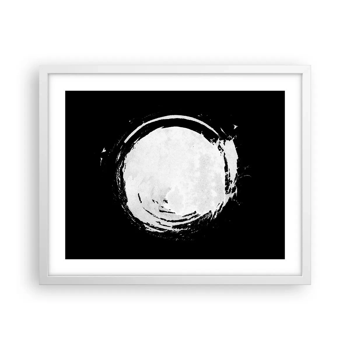 Plagát v bielom ráme - Správne riešenie - 50x40 cm