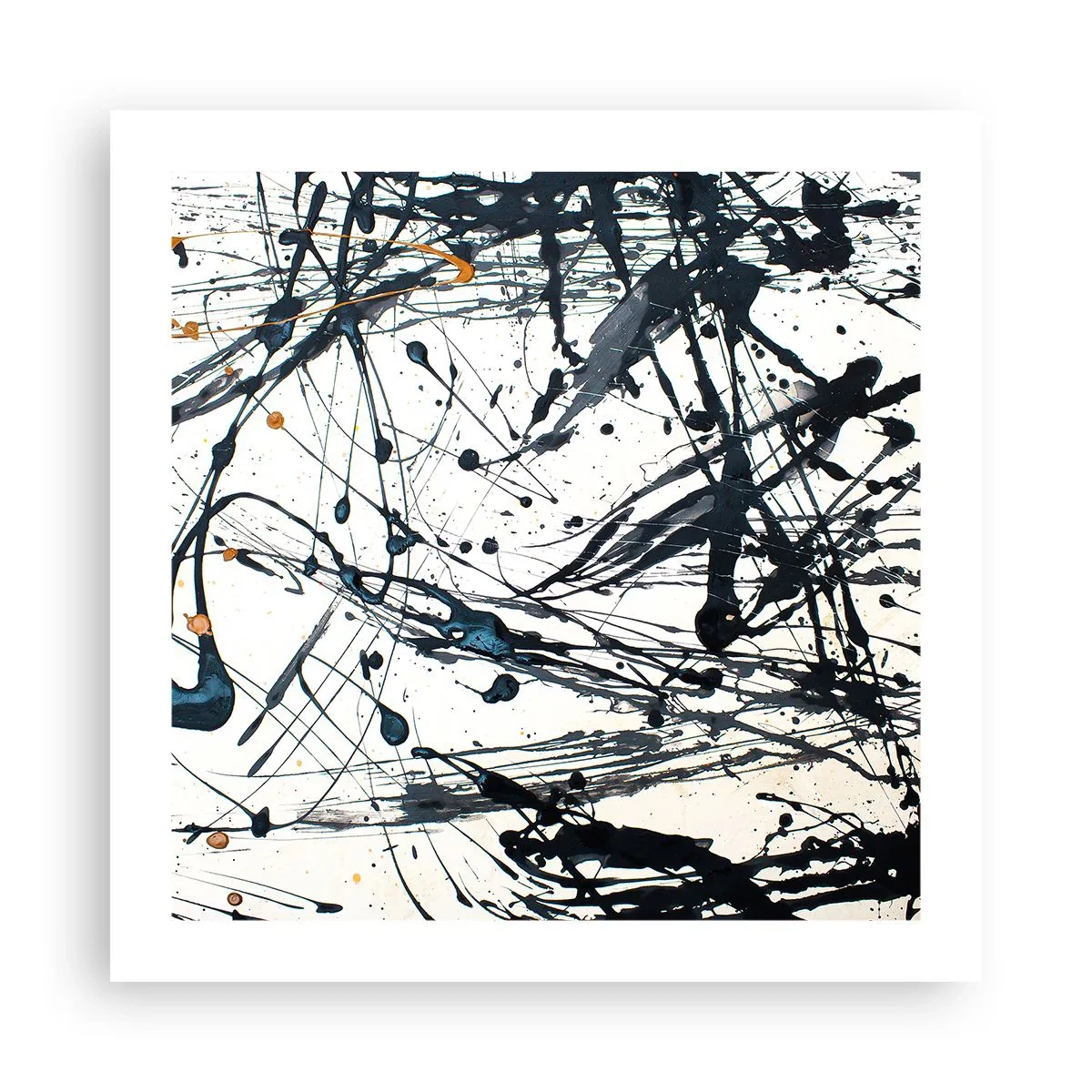 Plagát - Expresionistická abstrakcia - 50x50 cm
