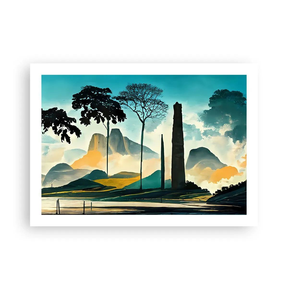 Plagát - Vyššie a vyššie - 70x50 cm