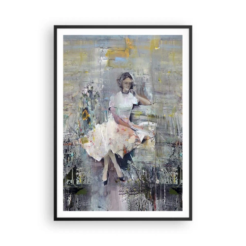 Plagát v čiernom ráme - Klasická a moderná - 70x100 cm