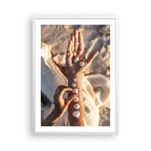 Plagát v bielom ráme - Krása na dosah - 50x70 cm