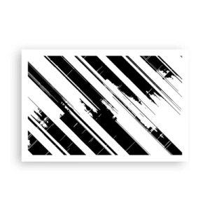 Plagát - Intenzívna a dynamická kompozícia - 91x61 cm