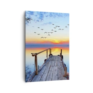 Obraz na plátne - Je čas isť späť… - 70x100 cm