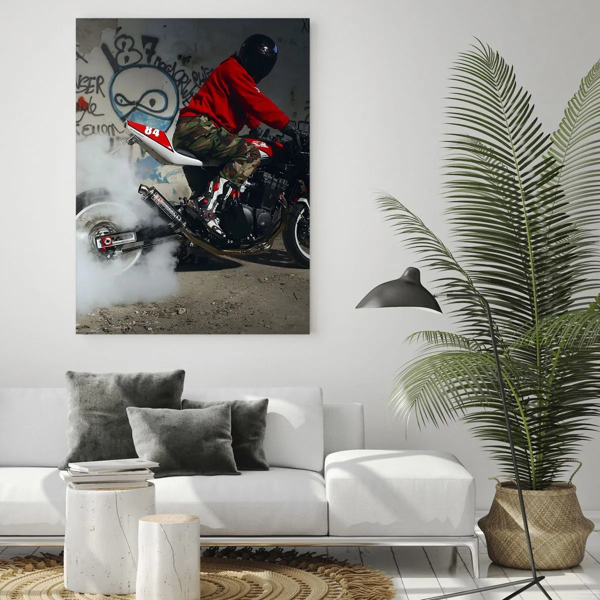 Obraz na skle - Chyť ma! - 50x70 cm