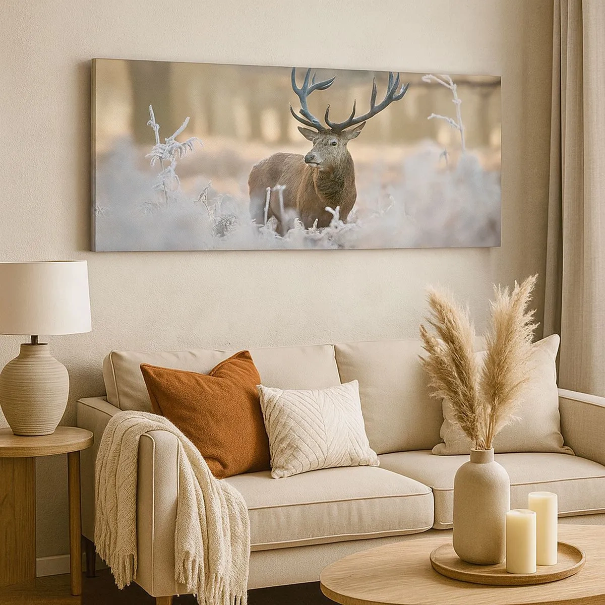 Obraz na plátne - Svieže ráno - 100x40 cm