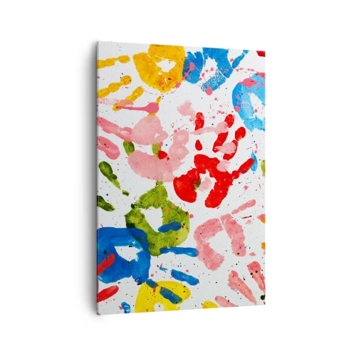 Obraz na plátne - Choď v stopách - 70x100 cm