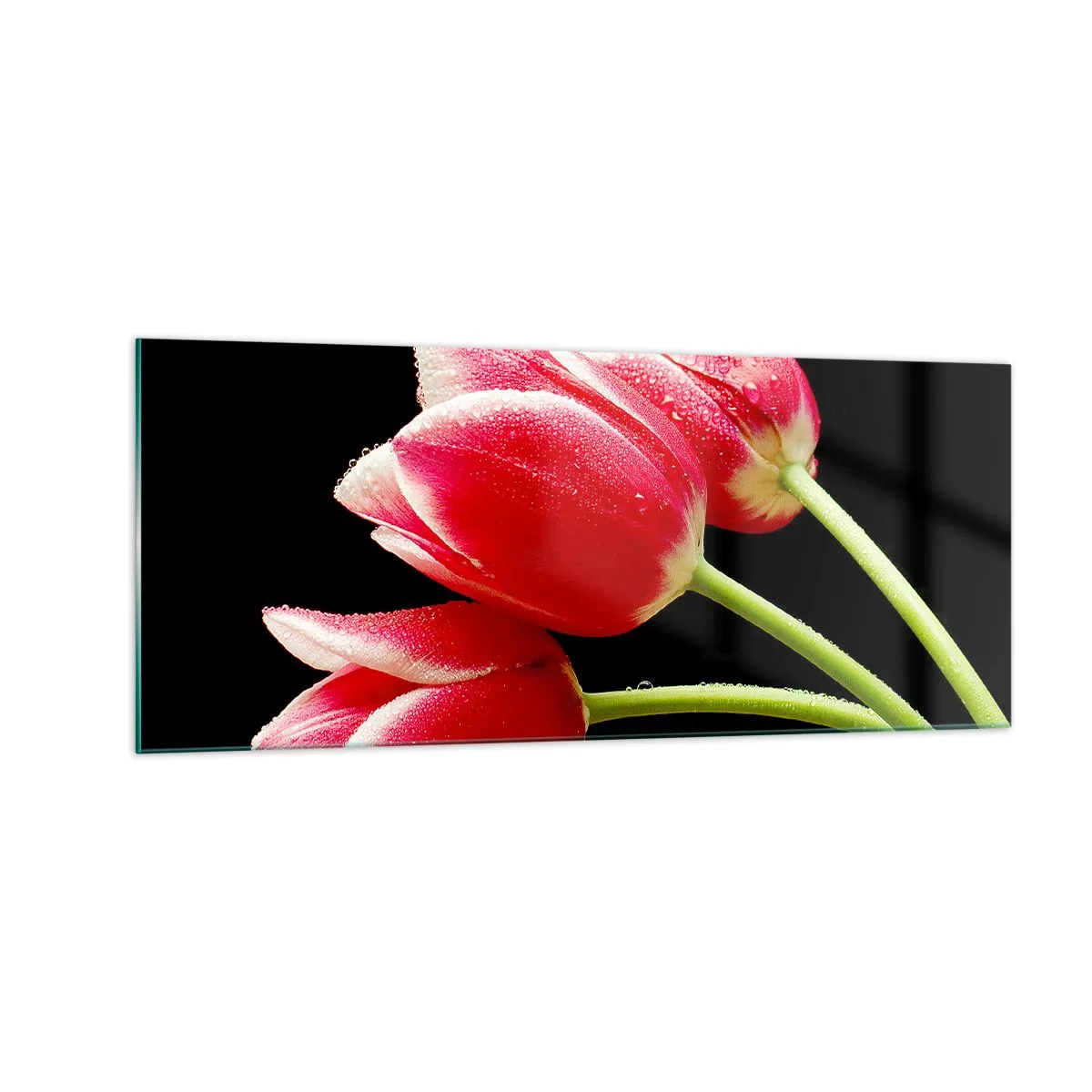 Obraz na skle - Sľub čistej lásky - 100x40 cm