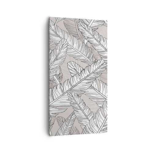 Obraz na plátne - Vírenie peria - 55x100 cm