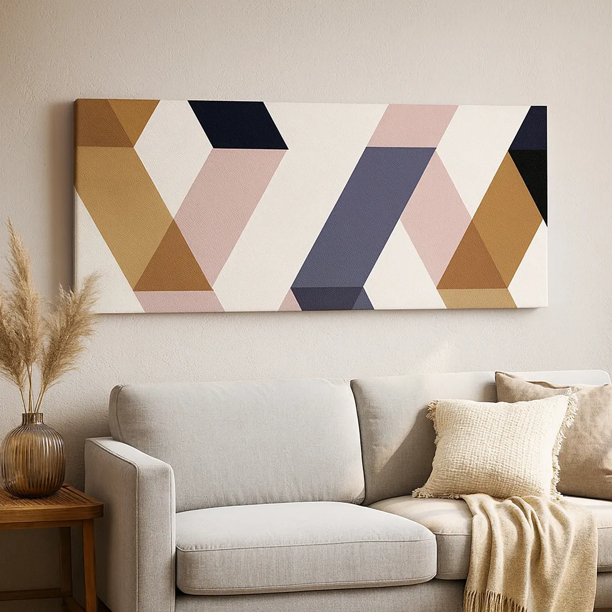 Obraz na plátne - Roviny a uhly - 30x30 cm