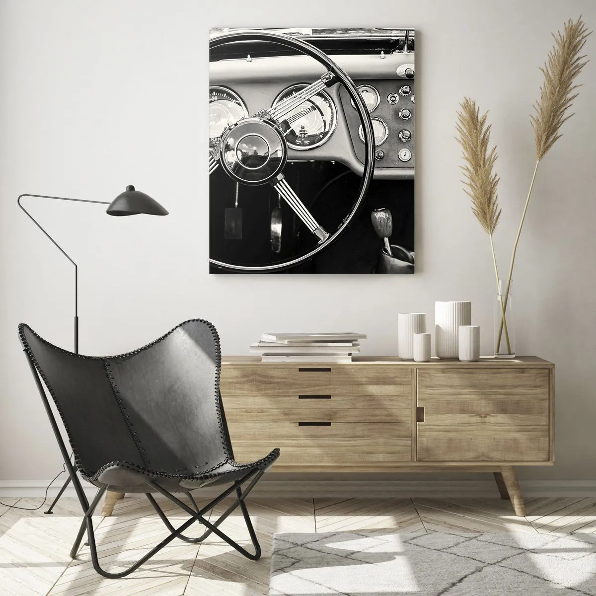 Obraz na skle - Sen zberateľov - 50x70 cm