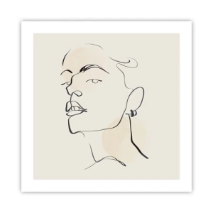 Plagát - Hrdý pohľad - 50x50 cm