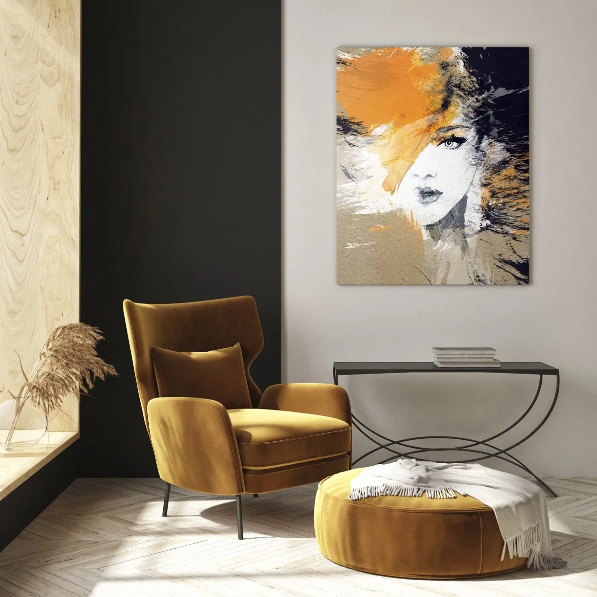 Obraz na skle - A je svetlo - 80x120 cm