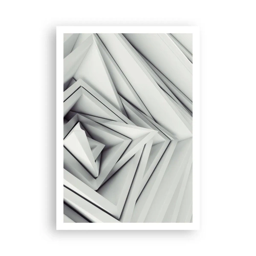 Plagát - Symfónia ostrých uhlov - 70x100 cm
