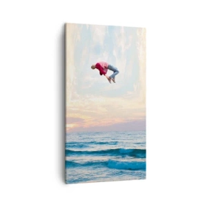 Obraz na plátne - Do inej dimenzie - 45x80 cm