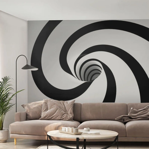 Samolepiaca Fototapeta Deluxe Sticker - Podľahnúť víru? - Abstrakcia, 3D, Vortex - 250x175 cm