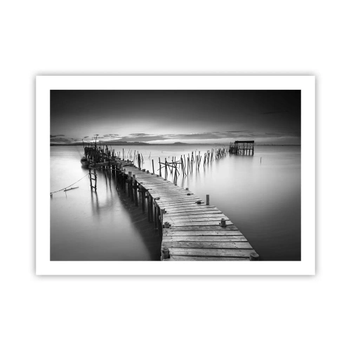 Plagát - Pokoj zabudnutého brehu - 70x50 cm