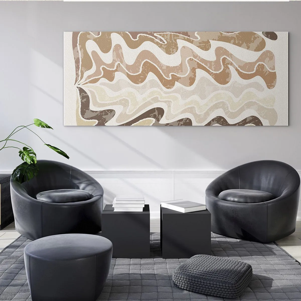 Obraz na skle - Dobrá energia – dobré emócie - 100x40 cm