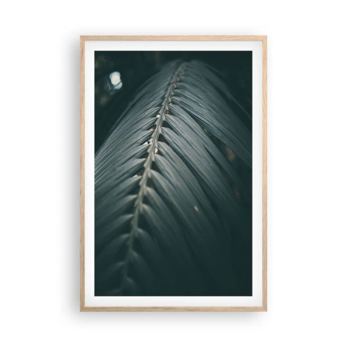 Plagát v ráme zo svetlého duba - Presnosť prírody - 61x91 cm