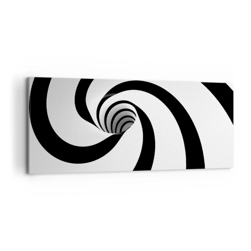 Obraz na plátne - Podľahnúť víru? - 100x40 cm