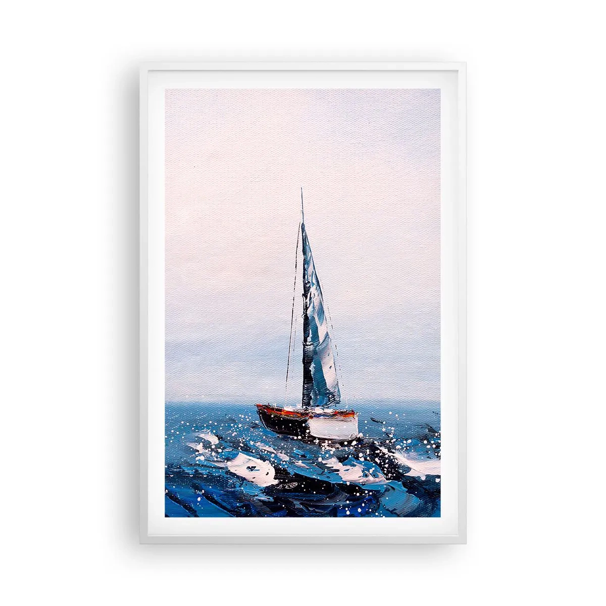 Plagát v bielom ráme - Bratstvo vetra - 61x91 cm
