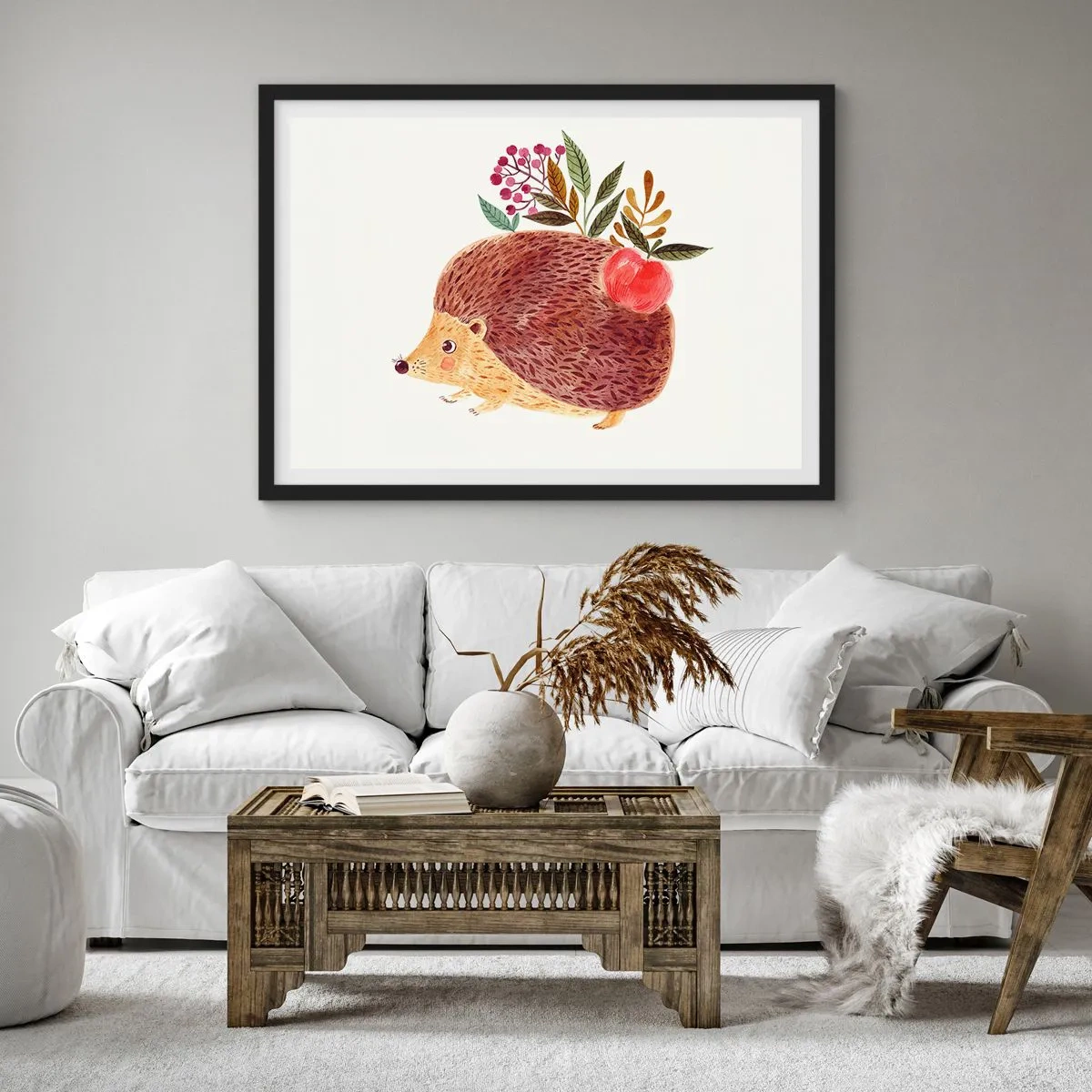 Plagát v čiernom ráme - A už ma máš rád - 100x70 cm