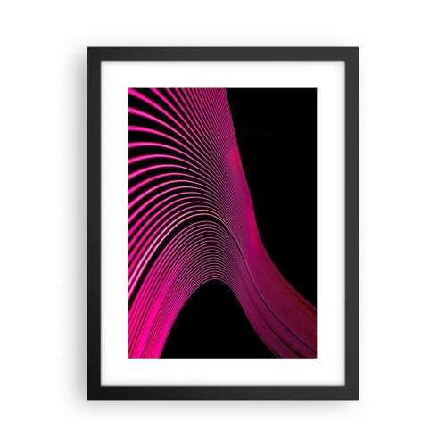 Plagát v čiernom ráme - Bulvár svetla - 30x40 cm