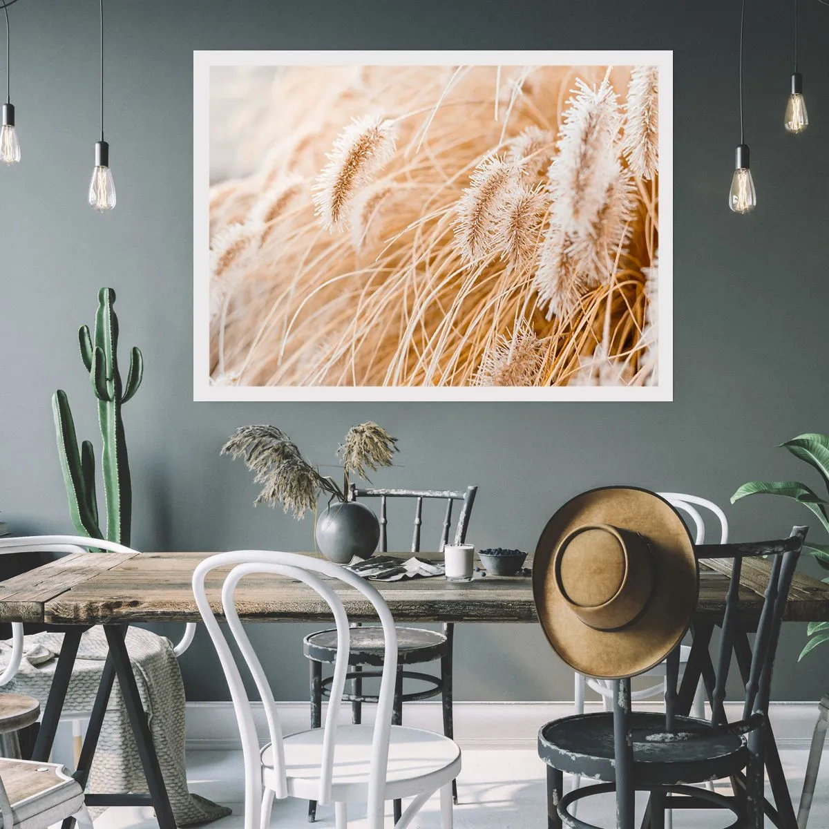 Plagát - Zlaté šušťanie tráv - 100x70 cm