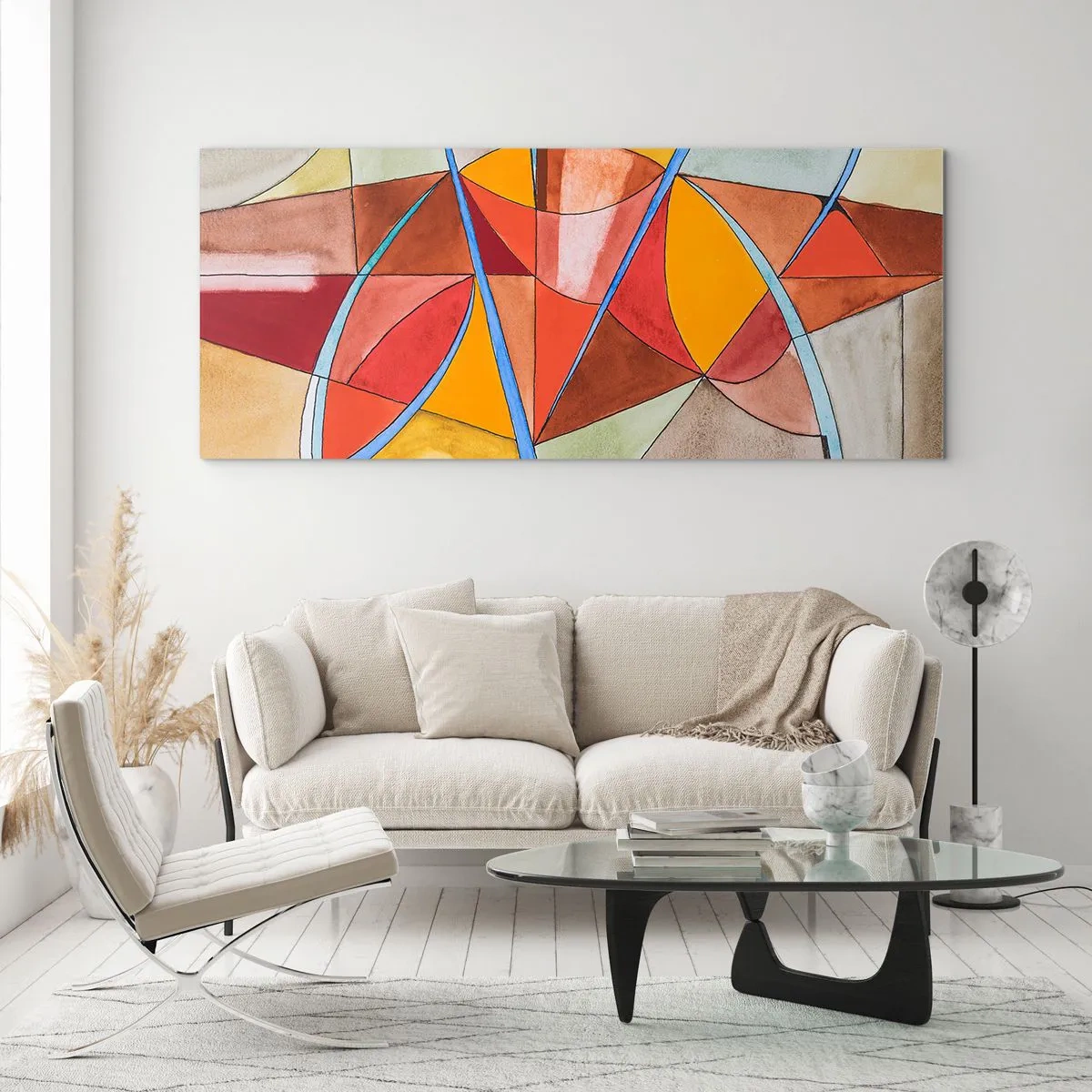 Obraz na skle - Kolotoč, kolotoč snov - 140x50 cm