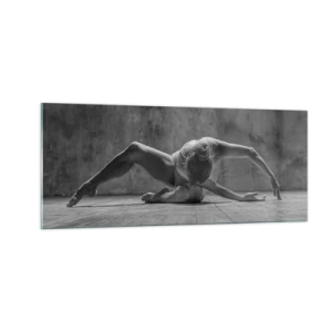 Obraz na skle - Nájdená symetria - 100x40 cm