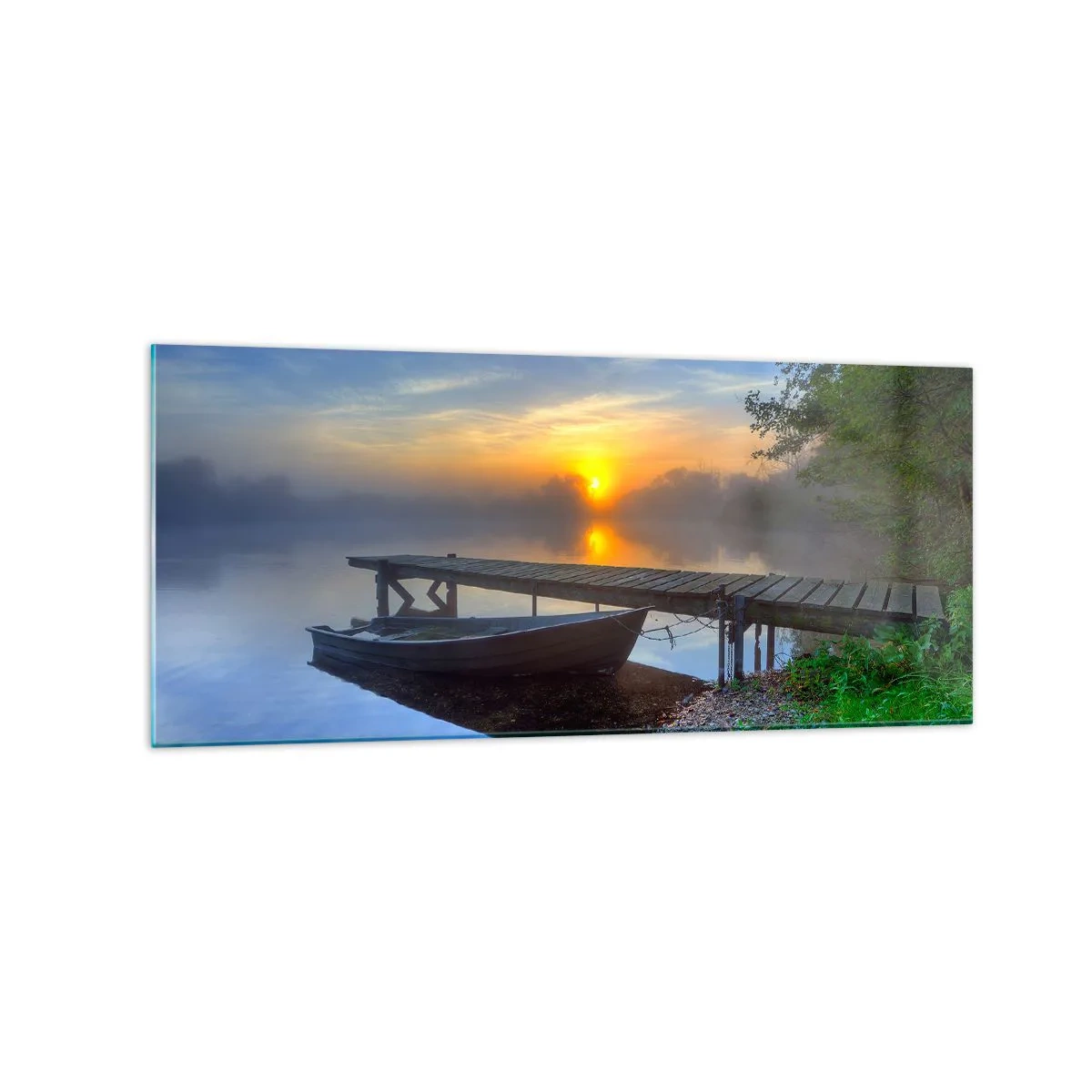 Obraz na skle - Ako sa obyčajné mení na kúzelné - 120x50 cm