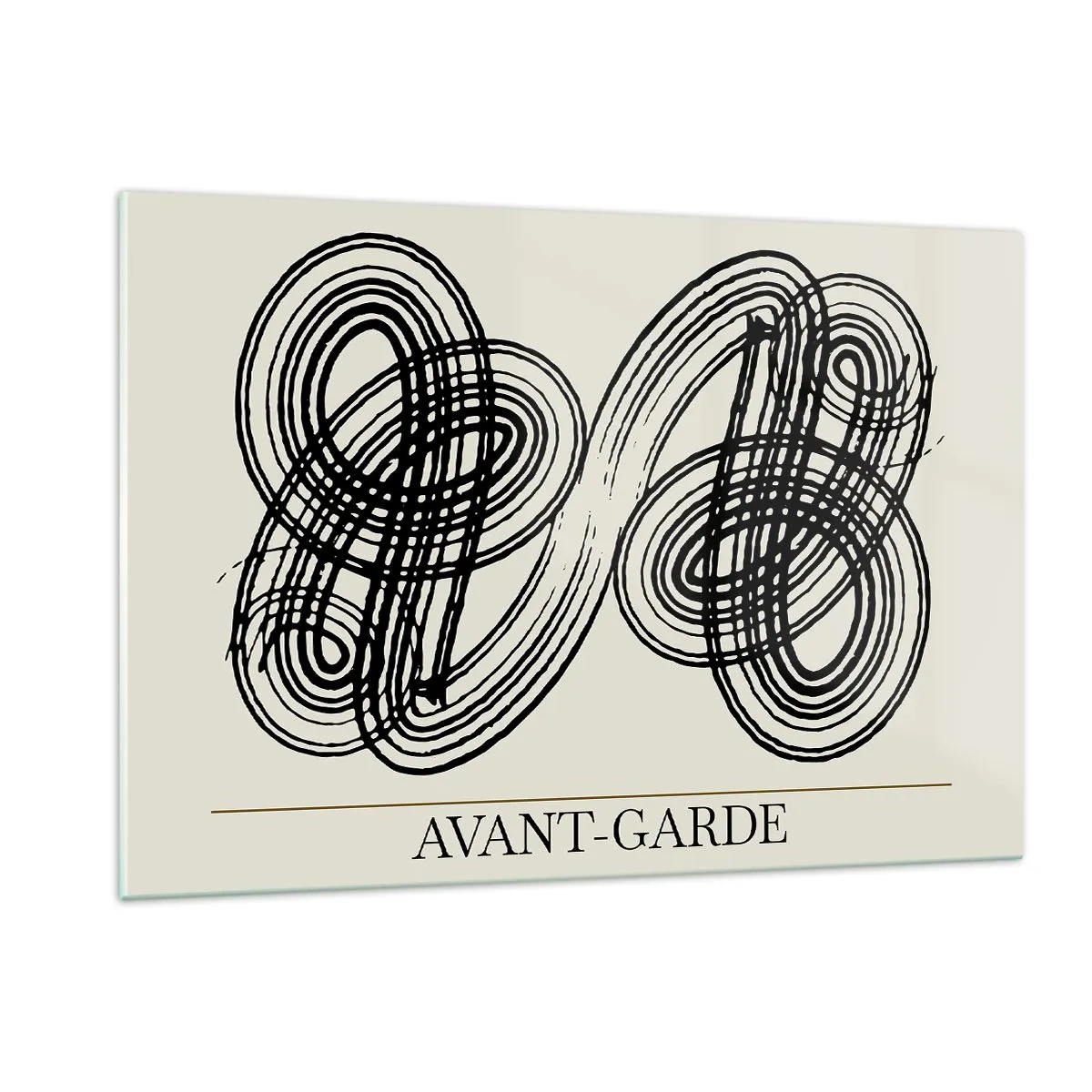 Obraz na skle - Vyšlo to spontánne - 120x80 cm