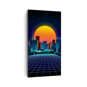 Obraz na plátne - Stále chcete do reálu? - 55x100 cm