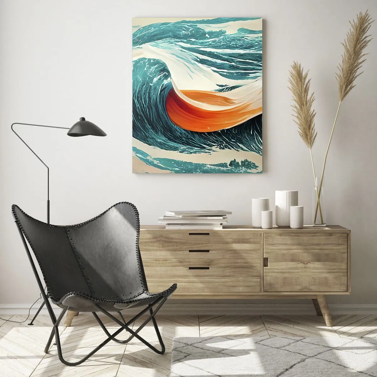 Obraz na skle - Surferov sen - 50x70 cm