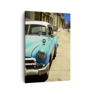 Obraz na plátne - Evviva Cuba! - 50x70 cm