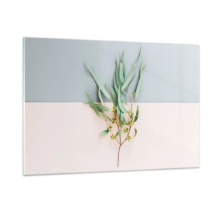 Obraz na skle - Pastelová jemnosť - 120x80 cm