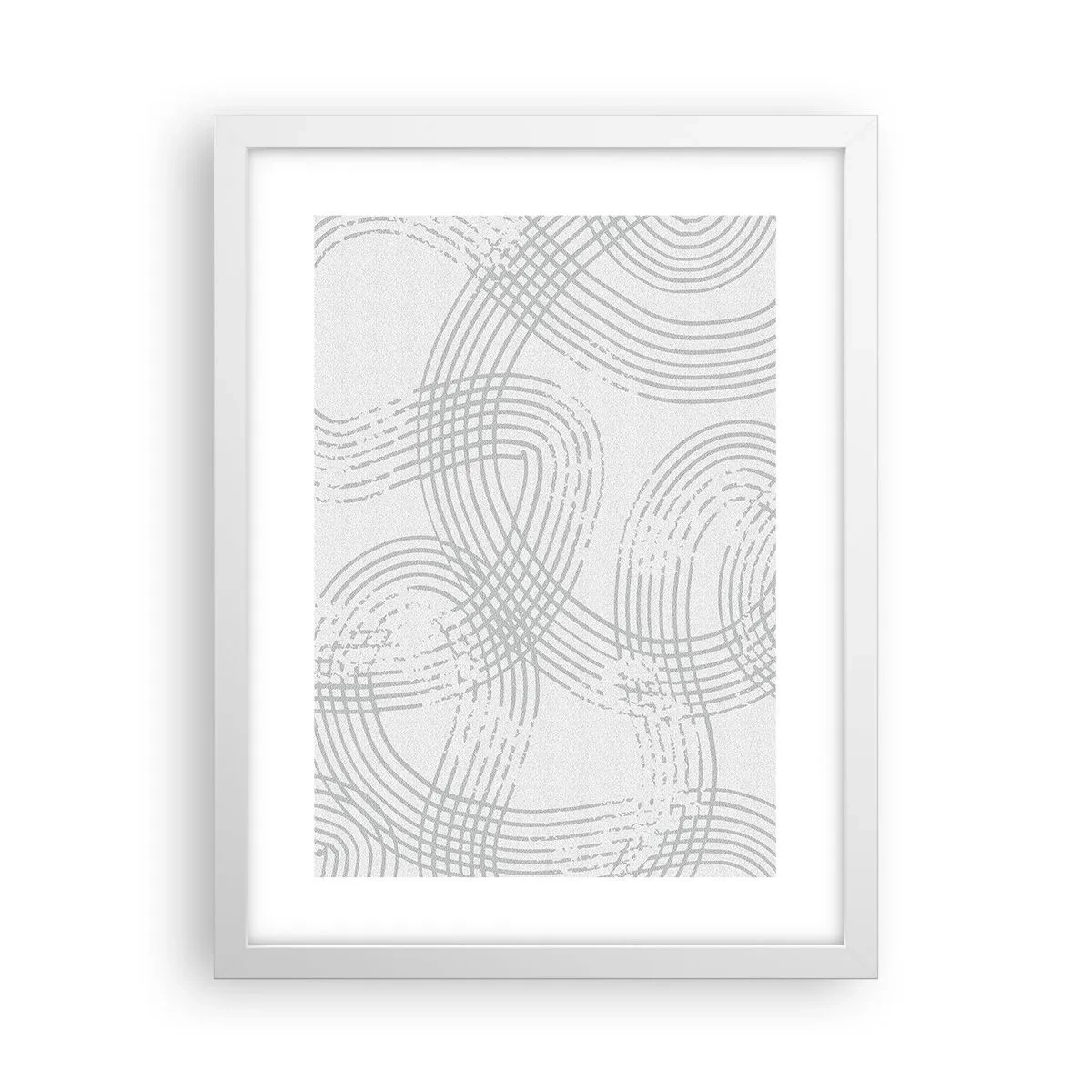 Plagát v bielom ráme - Jednoduché východisko neexistuje - 30x40 cm