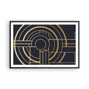 Plagát v čiernom ráme - Obraty udalosti - 91x61 cm