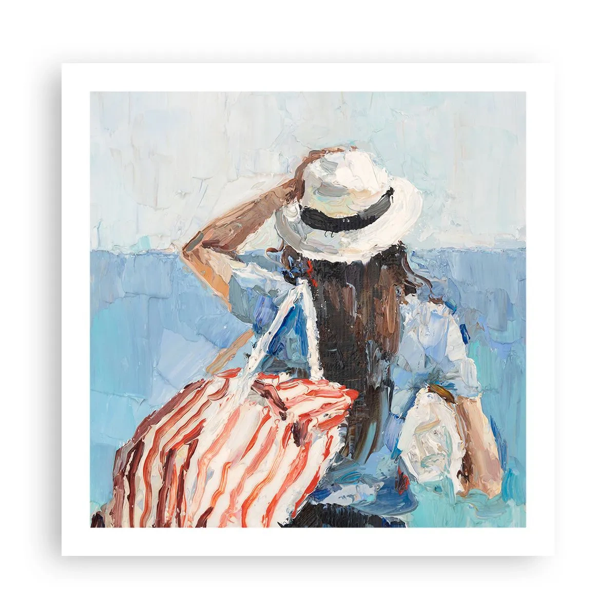 Plagát - Vitaj na dovolenke - 60x60 cm